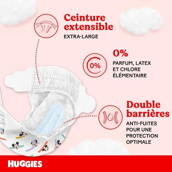 Huggies Ultra Comfort, 3x34 Blöjor, Stl 6 (15-2 kg)