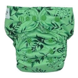 AIO (allt i ett) Mini OS blöja 5-11kg - Grön för mig