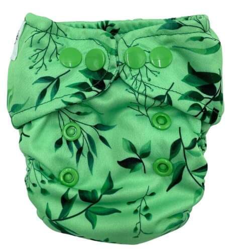 Vastasyntyneen taskuvaippa 3-7kg - ZIELONO MI