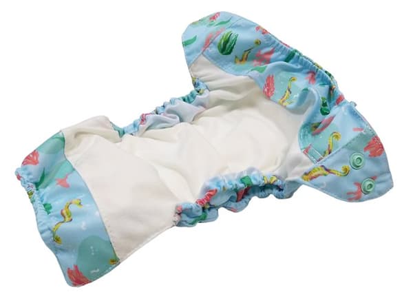 Fickblöja för nyfödda 3-7kg - Seahorse