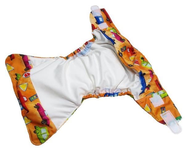 Vaippa taskulla CARS 5-15kg - tarranauha