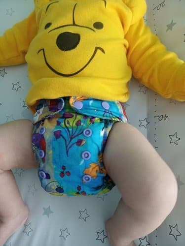 AIO (allt i ett) blöja OS 6-15kg - Magisk skog