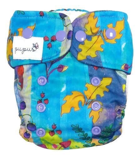 AIO (allt i ett) blöja OS 6-15kg - Magisk skog