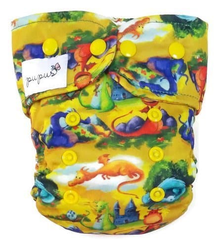 AIO (kaikki yhdessä) vaippa OS 6-15kg - Smoki