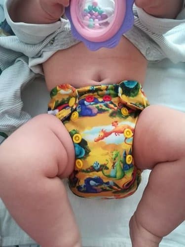 AIO (allt i ett) Mini OS blöja 5-11kg - Seahorse