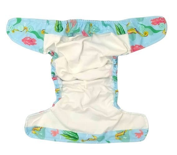 Ble med lomme MINI OS 4-11kg SØHEST