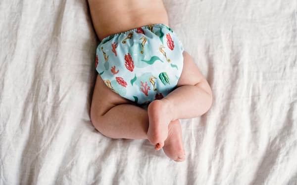 Ble med lomme MINI OS 4-11kg SØHEST