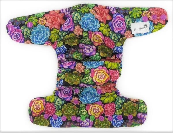 Blöja med ficka MINI OS 4-11kg SUCCULENTER