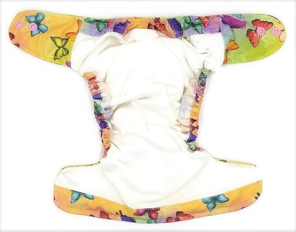 Ble med lomme MINI OS 4-11kg SOMMERFLIE