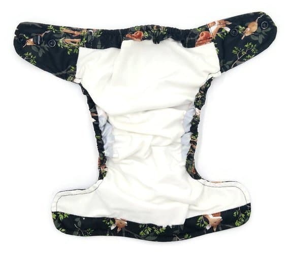 Ble med lomme MINI OS 4-11kg NAT I SKOVEN