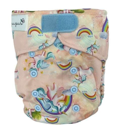 Blöja med ficka UNICORN 5-15kg - kardborre