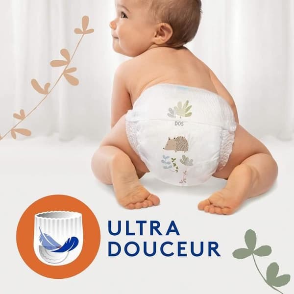 LOTUS BABY Naturlig Mjukhet Trosor Storlek 5 12-20 kg Pack 1 Månad