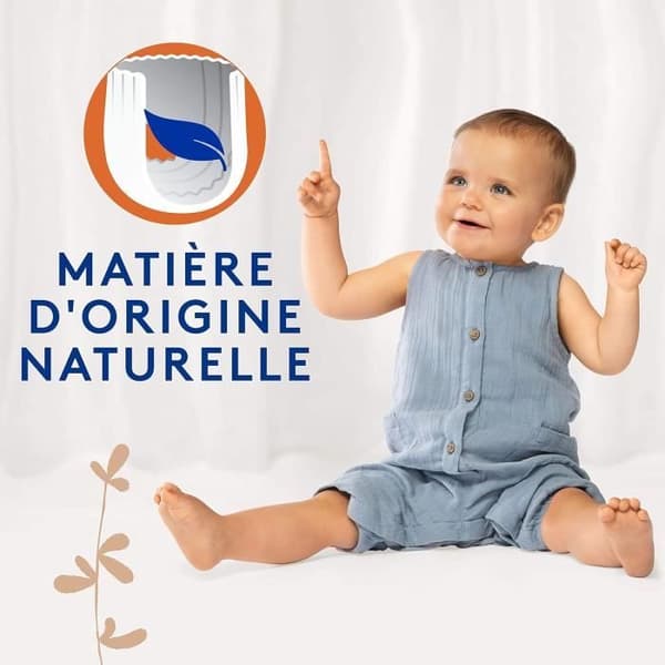 LOTUS BABY Naturlig Mjukhet Trosor Storlek 5 12-20 kg Pack 1 Månad