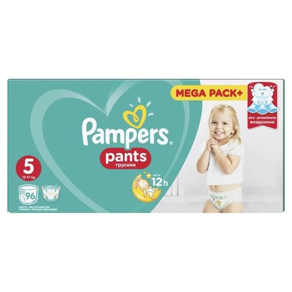 PAMPERS Byxor Storlek 5 Junior 96 st