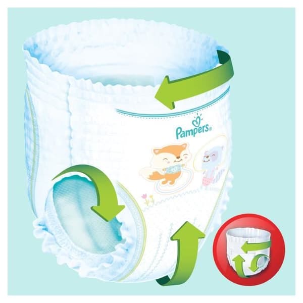 PAMPERS Byxor Storlek 6, 132 st