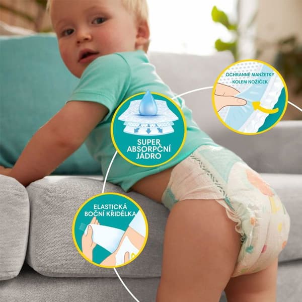PAMPERS Active Baby storlek 6 (96 bitar) - månadsförpackning
