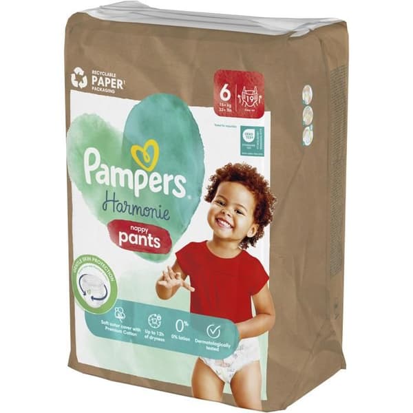 PAMPERS Byxa Harmony ark. 6 (19 st)