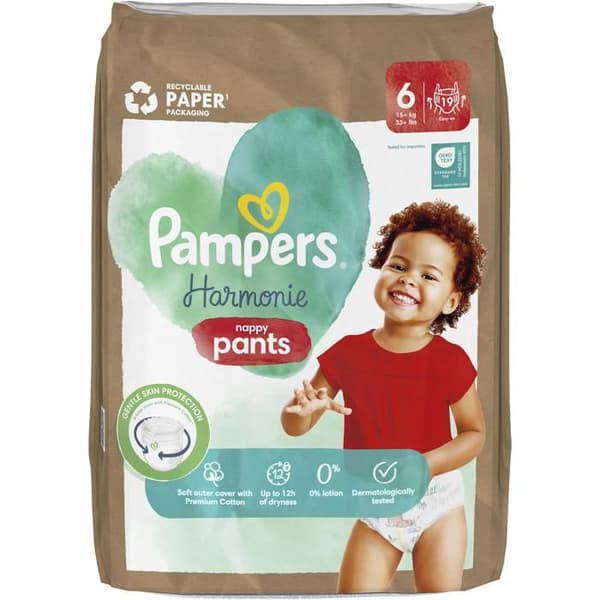 PAMPERS Byxa Harmony ark. 6 (19 st)