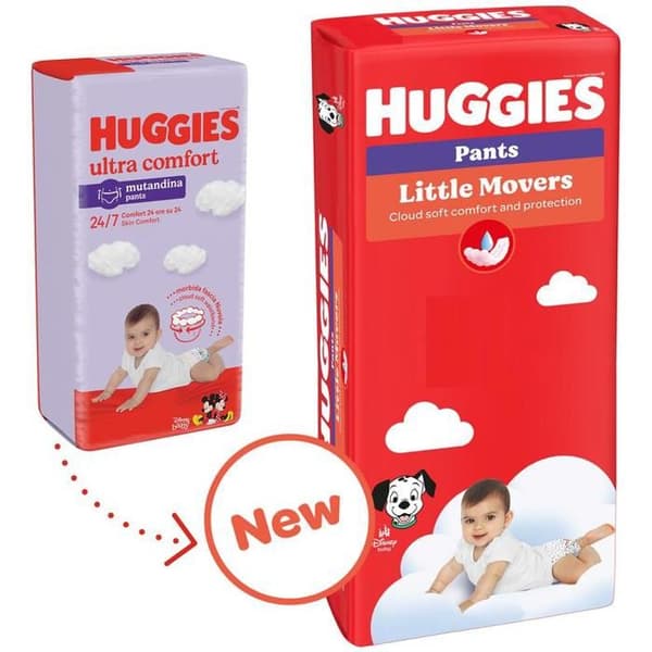 HUGGIES Little Movers Byxor storlek 5 (34 st)