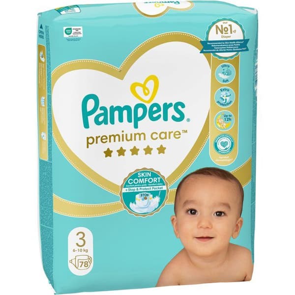 PAMPERS Premium Care stl. 3 (78 st)