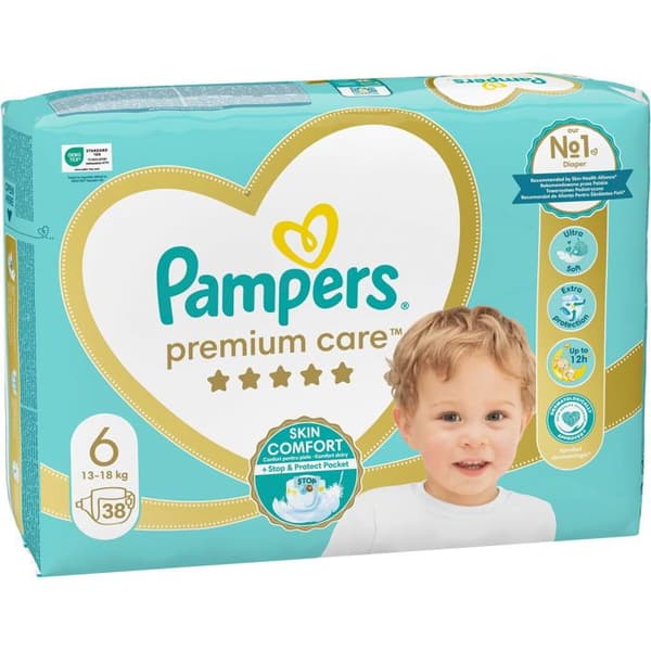 PAMPERS Premium Care stl. 6 (38 st)