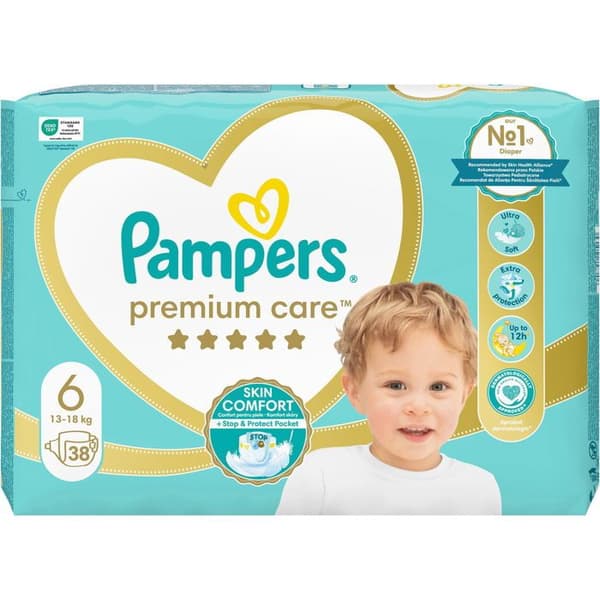 PAMPERS Premium Care stl. 6 (38 st)