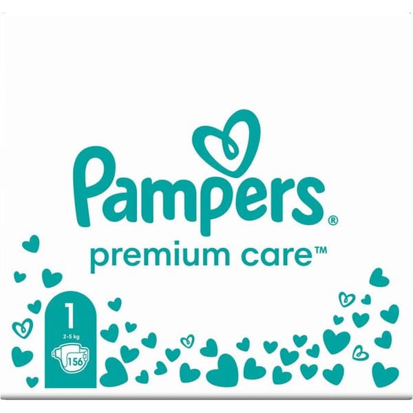 PAMPERS Premium Care storlek 1 (156 st)