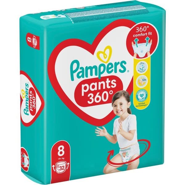 PAMPERS Active Baby Pants storlek 8 (32 st)