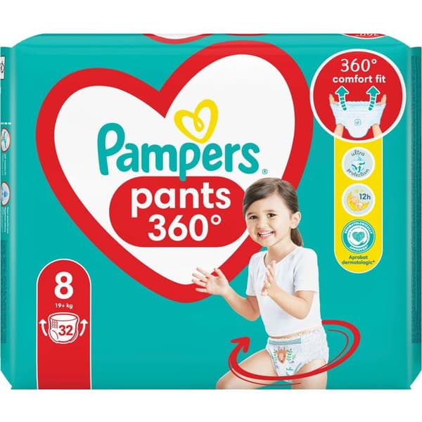 PAMPERS Active Baby Pants storlek 8 (32 st)
