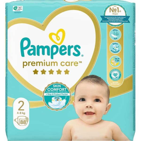 PAMPERS Premium Care stl. 2 (88 st)