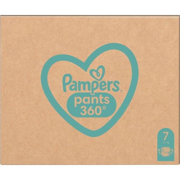 PAMPERS Byxa vel. 7 (114 st)