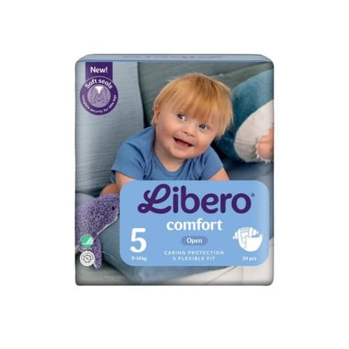 Blöja LIBERO Comfort 5 9-14kg 34/fp