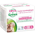 Miniatyrbild 1 av 2: Love &amp; Green blöjor T1 x23 (2-5 kg)