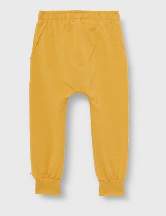 Müsli av green cotton - 1535091900 - Cozy me stora fickbyxor baby, korta, Gula.
