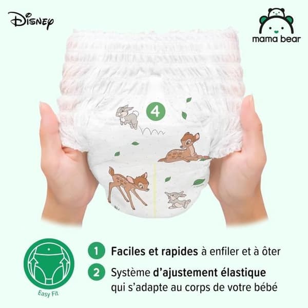 Mama Bear - Disney Bäddbyxor Storlek 4 9-15 kg 160 bilar 2 paket x 80