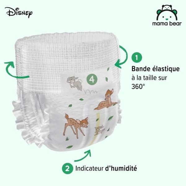 Mama Bear - Disney Bäddbyxor Storlek 4 9-15 kg 160 bilar 2 paket x 80