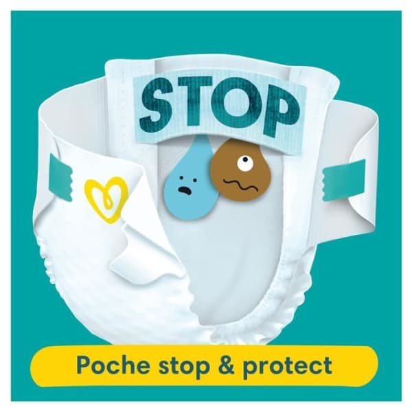 Pampers Baby-Dry blöjor storlek 4 - 204 blöjor - 9 kg till 14 kg