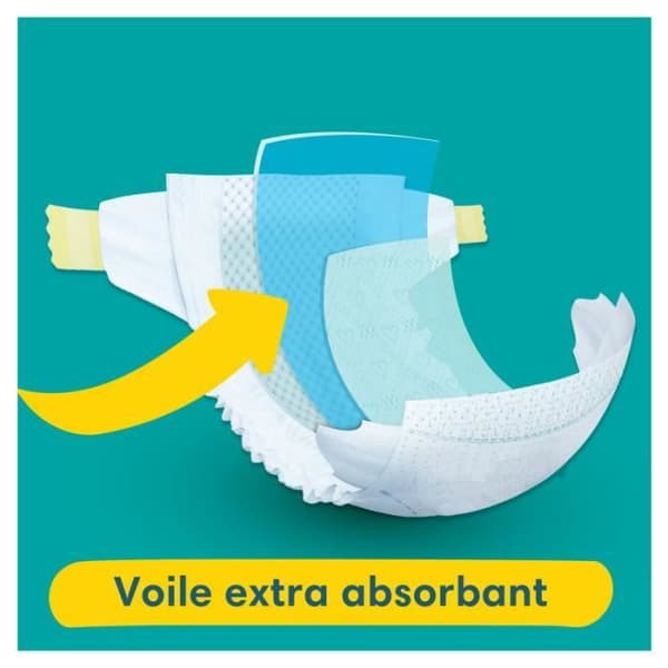 Pampers Baby-Dry blöjor storlek 4 - 204 blöjor - 9 kg till 14 kg