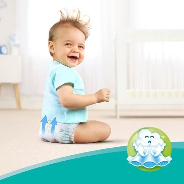 PAMPERS blöjor - Babytorka - Storlek 5 - 150 blöjor - 1 månad