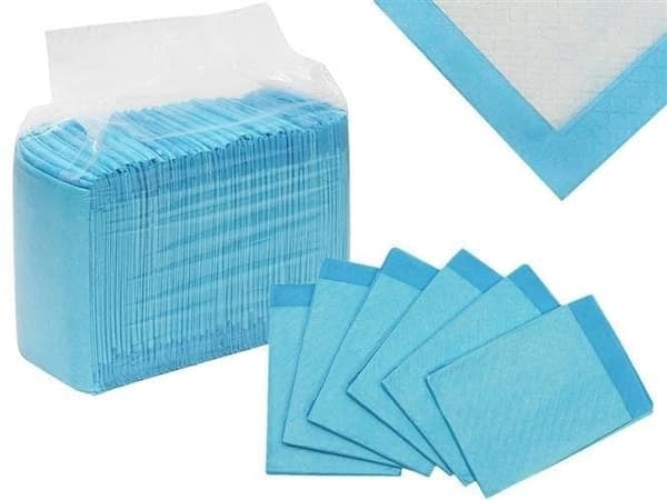100-Pack - Hygienunderlägg / Engångsunderlägg / Hygien Underlägg Blå 33*45cm