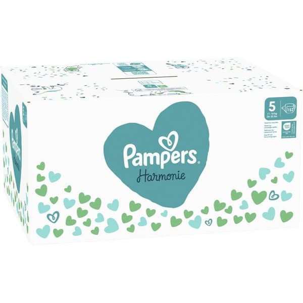 PAMPERS Harmony Baby storlek 5 (152 st)