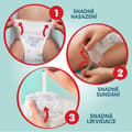 Miniatyrbild 3 av 5: Pantalon PAMPERS Premium Care stl. 7 (80 st)