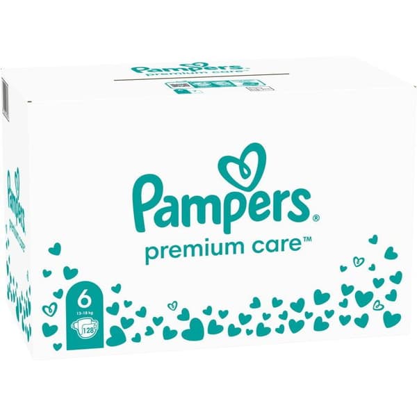 PAMPERS Premium Care Stl. 6 (128 ks)