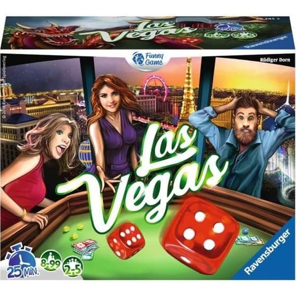 RAVENSBURGER Las Vegas Brädspel och atmosfärspel