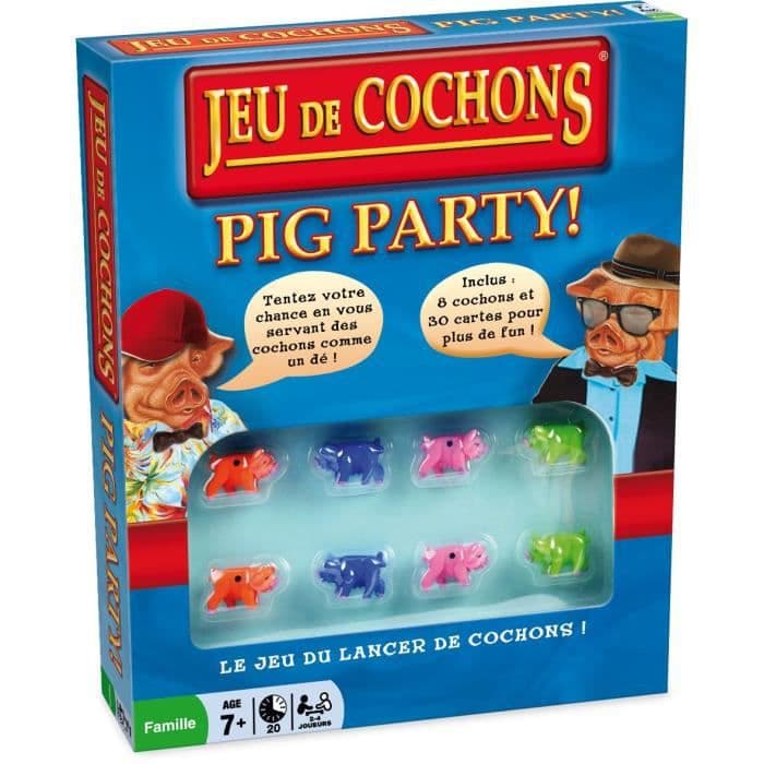 PIG GAME - Pig Party - fransk version