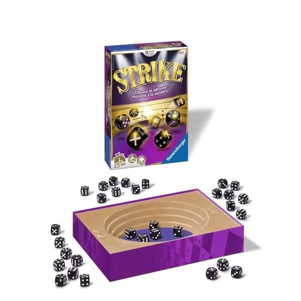 RAVENSBURGER Strike Brädspel (Resestorlek)