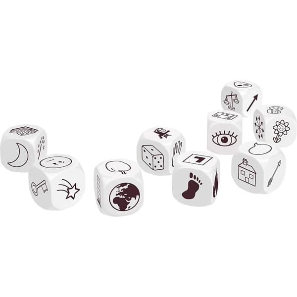 STORY CUBES Originalbrädspel - ASMODEE - Tärningar för att uppfinna berättelser