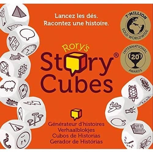 STORY CUBES Originalbrädspel - ASMODEE - Tärningar för att uppfinna berättelser