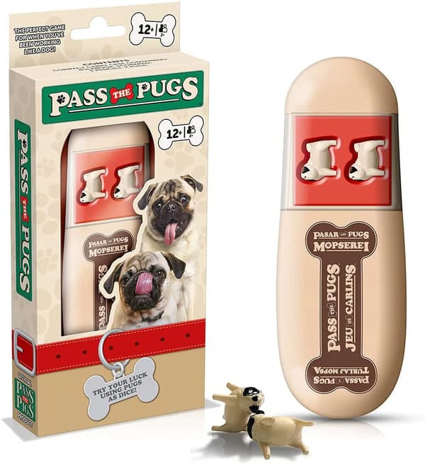 Pass the Pugs Family Fun Dice Game