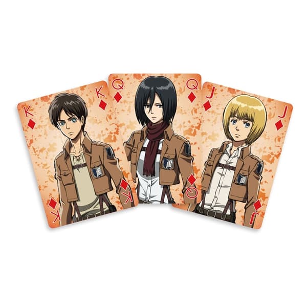 Kortlek - Attack On Titan Playing Cards